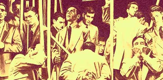 Mario Benedetti, 13 hombres miran.